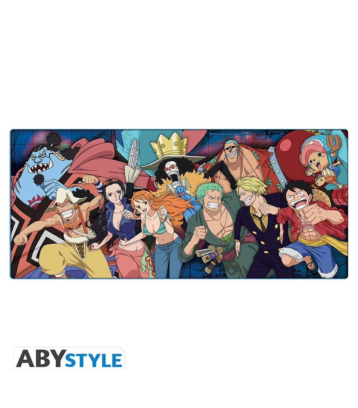 One Piece Strohhut-Crew – XXL-Mauspad 90 × 40 cm